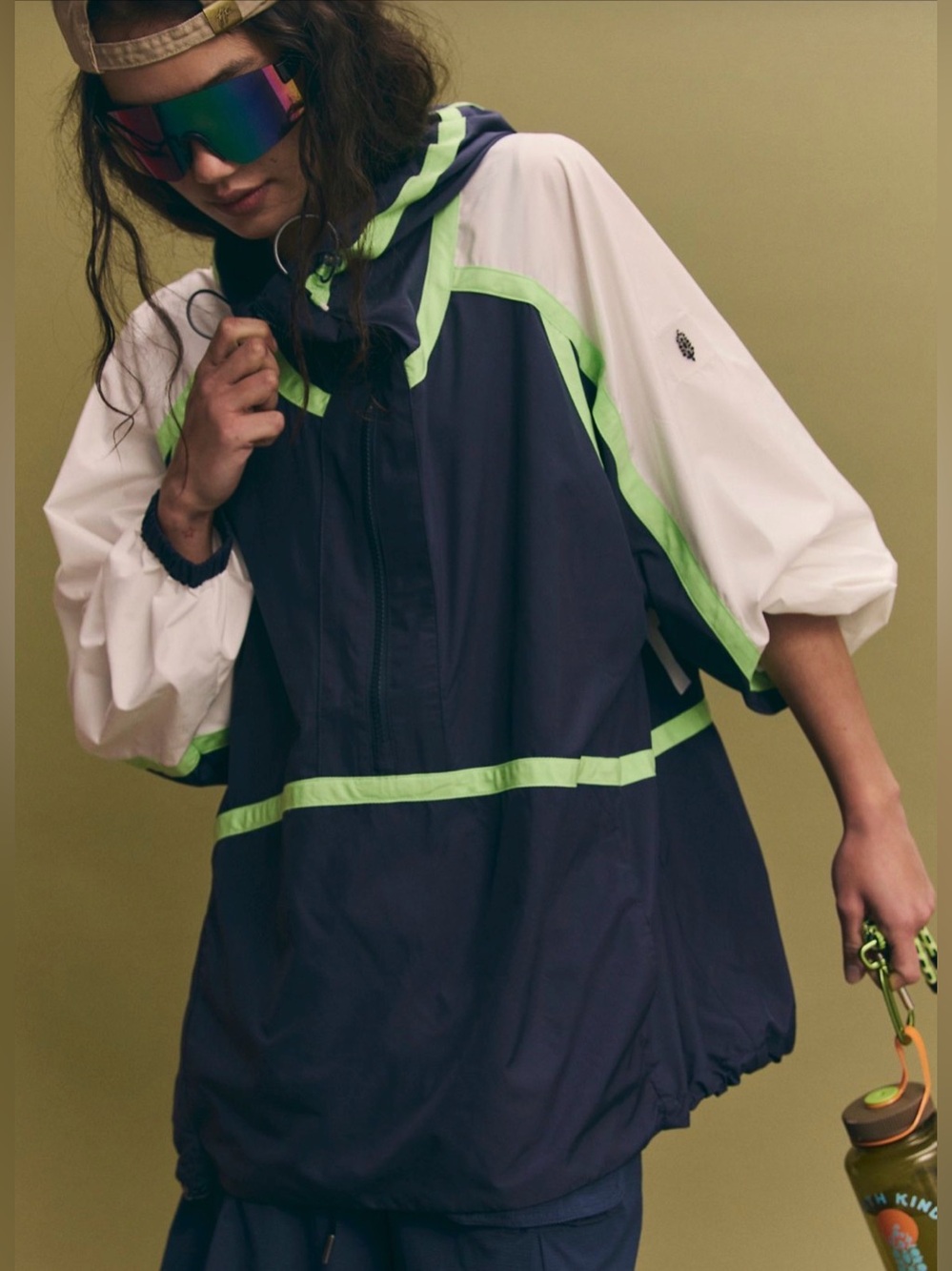 Free People Movement Like the Wind Logo Jacket